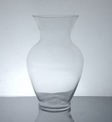 Glass Ginger Vase 5" x 11", 6 p/c