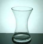 Gathering Glass Vase 5" Width x 8" Height, 12 p/c