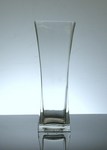 Short Tapered Tower Vase 3.75" x 10" x 3", 12 p/c