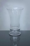 Short Trumpet Glass Vase 9" x 7" x 14", 4 p/c
