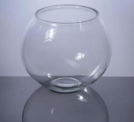 Bubble Bowl Glass Vase 5.5