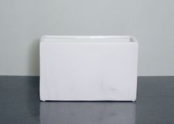 Ceramic Marble Block Vase 8