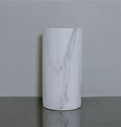 Ceramic Marble Cylinder Vase 5
