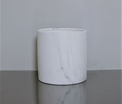 Ceramic Marble Cylinder Vase 6