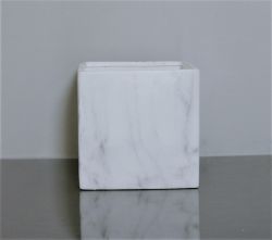 Ceramic Marble Cube Vase 6