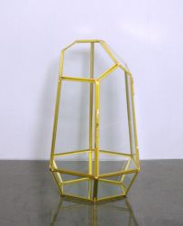 Tall Geometric Terrarium w/ Door 8