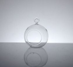 Hanging Terrarium Globe 1.75" x 3", 24 p/c