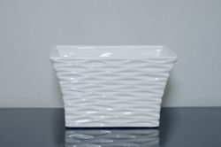 Ceramic Fluted Planter Vase 8