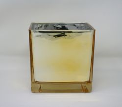 Metallic Cube Vase 4.75