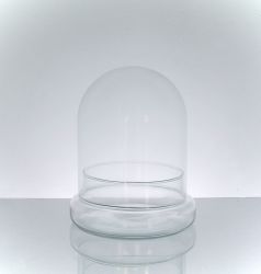 Glass Cloche 8", 12 per case