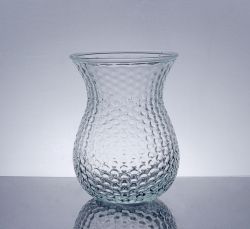 Utility Bulb Vase with Dimples 5.5