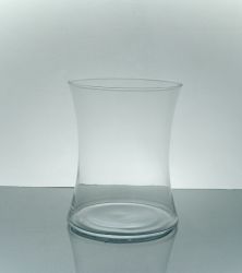 Gathering Hour Glass Vase 4.75' x 7