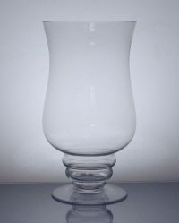 Footed Hurricane Vase 6