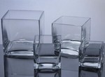 Click here to go to "Cube Glass Vases"