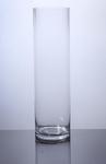 Cylinder Glass Vase 5" x 18", 6 p/c