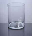Cylinder Glass Vase 6" x 8", 6 p/c