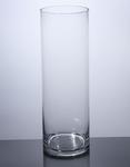 Cylinder Glass Vase 8" x 24", 4 p/c