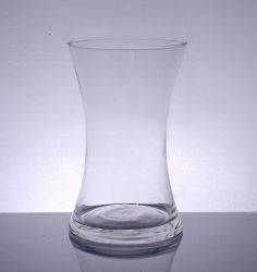 Gathering Hour Glass Vase 4.75' x 8