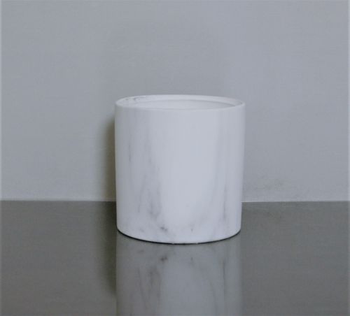 Ceramic Marble Cylinder Vase 5