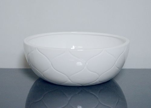 Wide Ceramic Bowl Vase 10