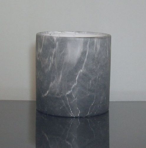 Ceramic Marble Cylinder Vase 6