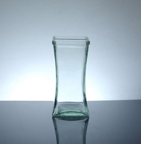 Pvv 406 Short Square Gathering Vase 3 X 3 X 6 5 24 P C