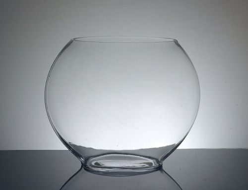 Oval Fishbowl Vase 7.5
