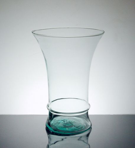 Short Trumpet Glass Vase 8