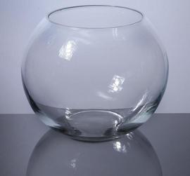Bubble Bowl Glass Vase 6