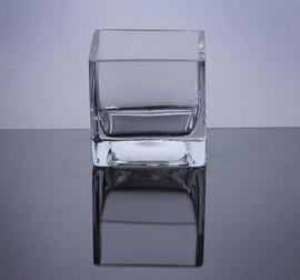 Cube Glass Vase 3