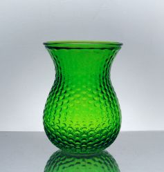 Utility Bulb Vase with Dimples 5.5