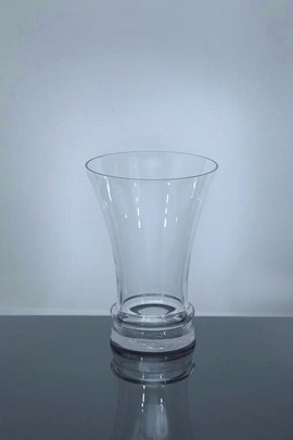 Short Trumpet Glass Vase 7