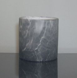 Ceramic Marble Cylinder Vase 6