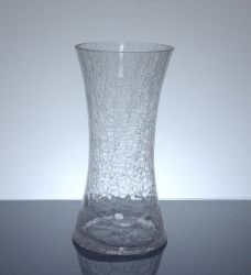 Crackle Cylinder Glass Vase 5