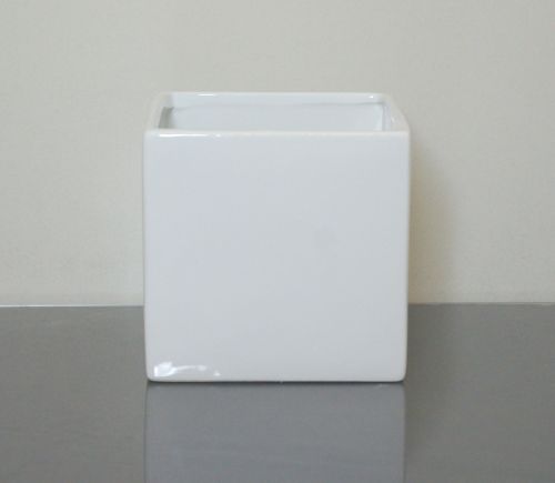 Ceramic Cube Vase 6